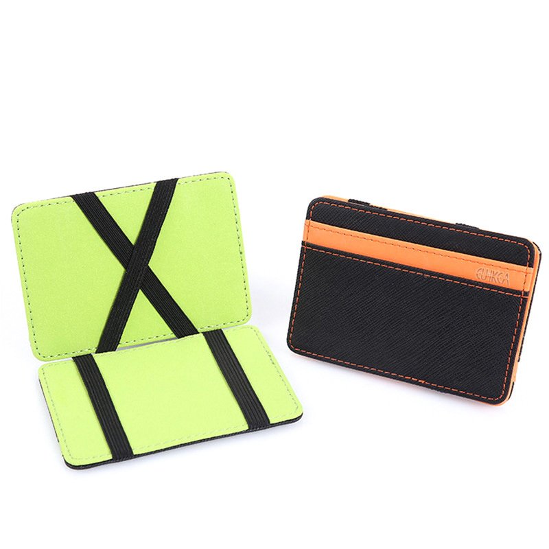 Men's Cross Pattern Flip Large Bill Money Clip – תמונה 2